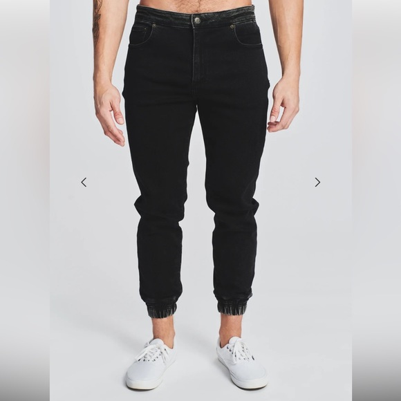 SER.O.YA Other - SER.O.YA Dakota Vintage Black Fitted Joggers